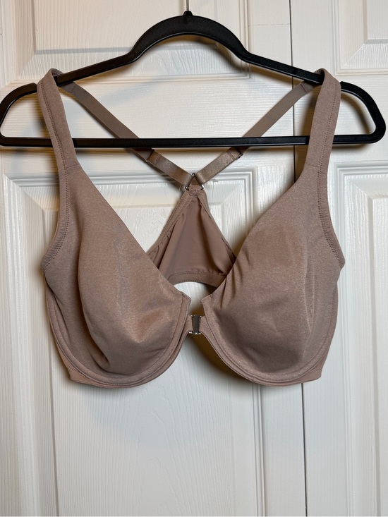 DELIMIRA Other - Delimira Front Close Racerback Underwire Bra 40D Cameo Heather NWT